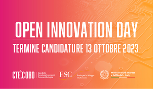 Via al Primo Open Innovation DayL’Open Innovation Day organizzato dal partner ART-ER è un’iniziativa strutturata in momenti di contaminazione, discussione tra startup, PMI Innovative ed imprese consolidate interessate ad un confronto sulle tecnologie emergenti per stringere nuove collaborazioni.29 settembre 2023